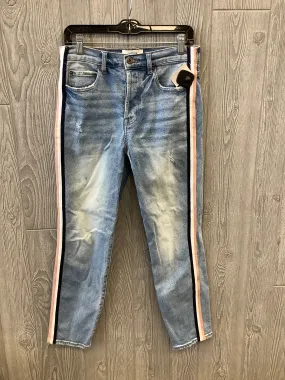 Blue Denim Jeans Skinny Pistola, Size 6