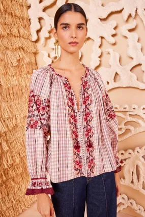 Emi Blouse - Madras