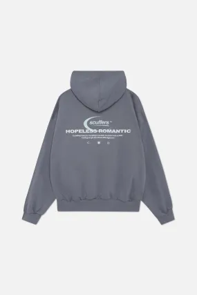 Hopeless Romantic Hoodie Blue