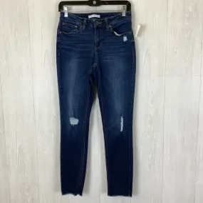 Jeans Skinny By Lc Lauren Conrad In Blue Denim, Size: 6