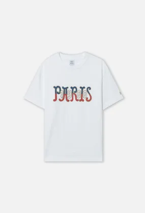 John Elliott x Olympic Heritage Paris University Tee / White