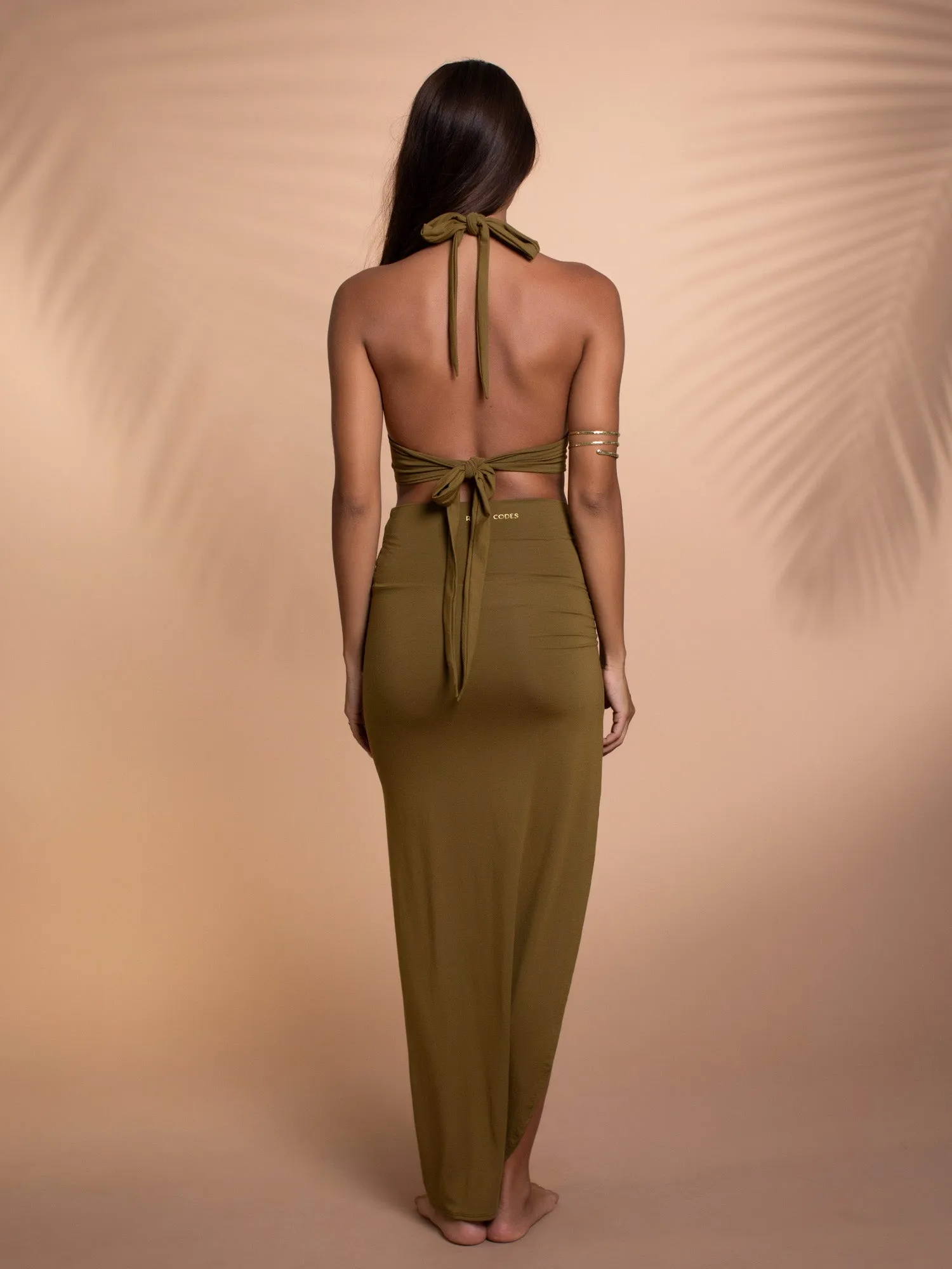 Nefertiti Skirt - Olive