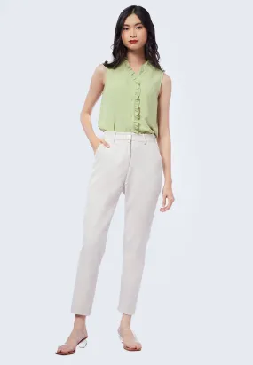 Regular Fit High Waist Pants