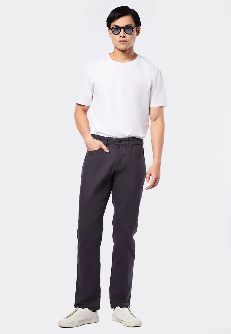 Slim Fit 5 Pocket Pants